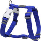 Classic Plain Durable Nylon Dog Walking Harness Easy Cleaning Abrasion Resistant