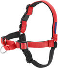Highly Visible Nylon Dog Harness , Reflective Dog Harness Padded With Neoprene